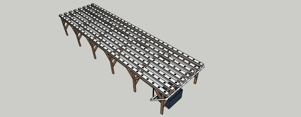 TABLE DBP BL 232T 8*29T TUBE R60