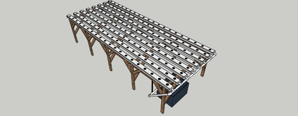 TABLE DBP BL 160T 8*20T TUBE R60 
