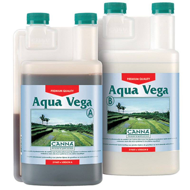 Kit engrais CANNA AQUA VEGA A+B 1L