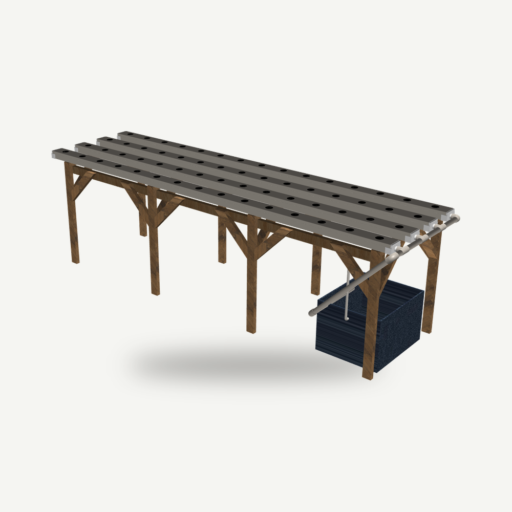 [TDBP60T4X15R80] TABLE DBP BL 60T 4*15T TUBE R80