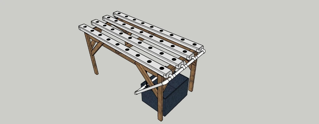 TABLE DBP BL 36T 4*9T TUBE R60