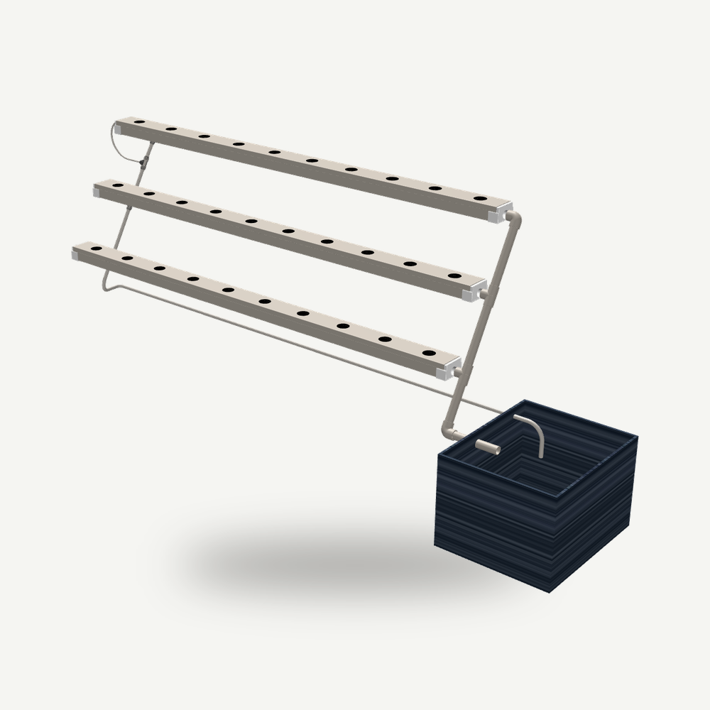 [ESCDBPSS30T3X10TR60] ESCALIER DBP SS 30T 3*10T TUBE R60