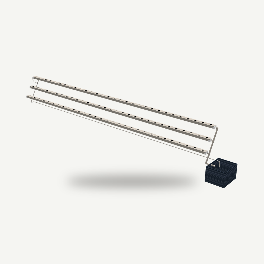 [ESCDBPSS90T3X30TR80] ESCALIER DBP SS 90T 3*30T TUBE R80