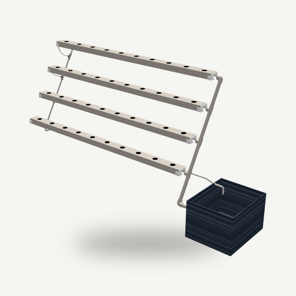 [ESCDBPSS40T4X10TR60] ESCALIER DBP SS 40T 4*10T TUBE R60