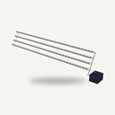 ESCALIER DBP SS 116T 4*29T TUBE R80
