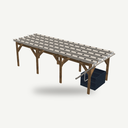 TABLE DBP BL 75T 5*15T TUBE R60