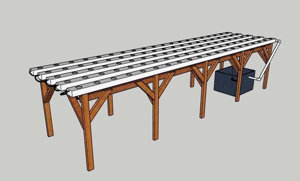 [T100T5X20GN60] TABLE BL 100T 5*20T TUBE GN 60