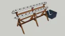 ESCALIER BL 20T 2*10T TUBE GN60